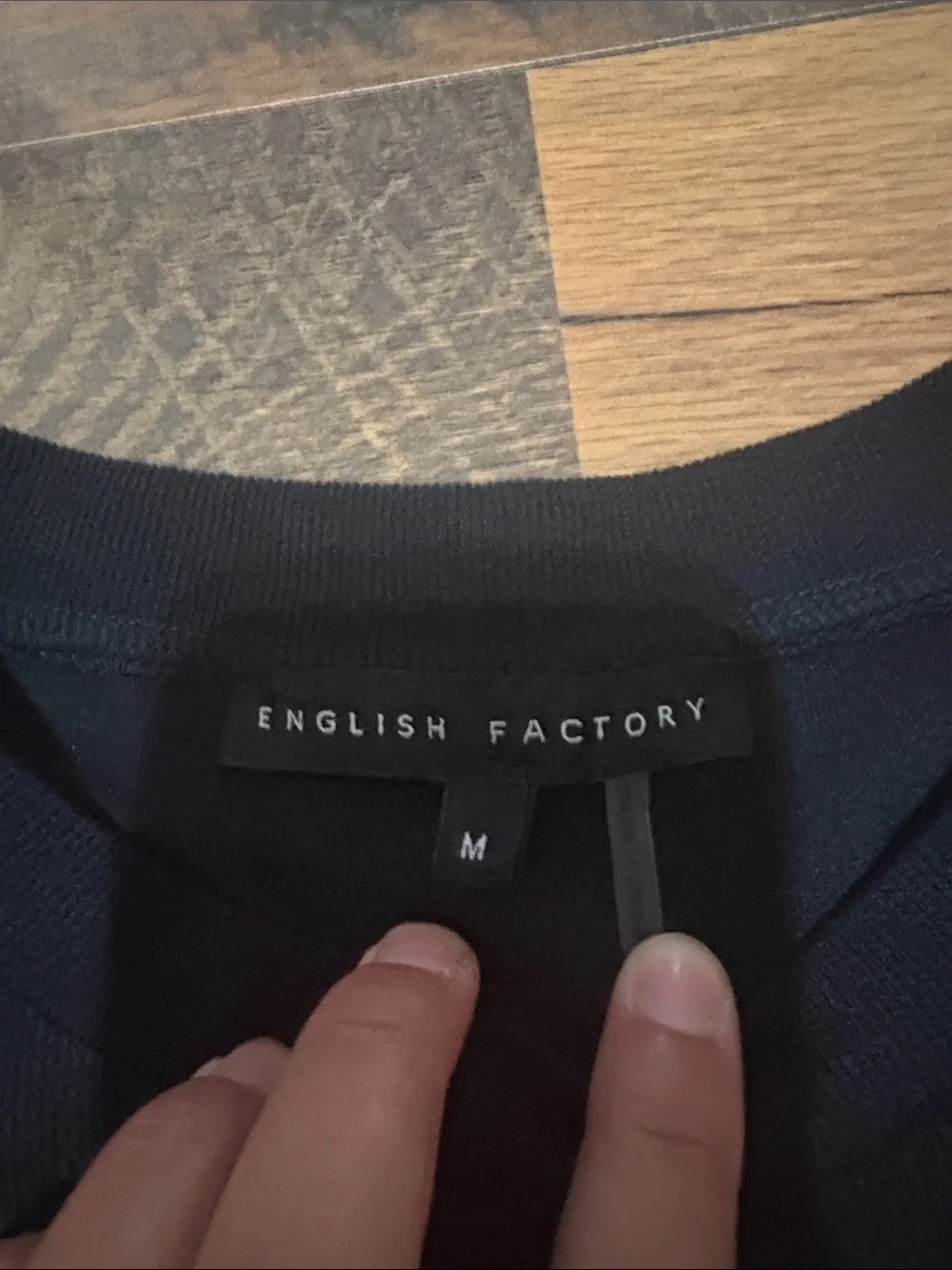 English Factory simple black